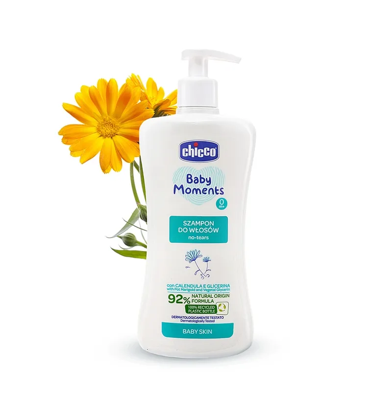 شامپو سر نوزاد چیکو 500 میل مدل Gentle Shampoo
