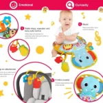 بالش گردنی و کمری کودک طرح فیل وین فان Winfun