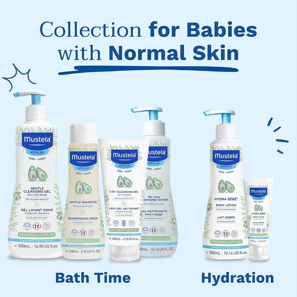شامپو سر موستلا Mustela در حجم 500 میل