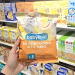 اسنک میوه ای بیبی لاو baby love برای 8+ ماه