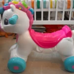 راکر سه کاره طرح یونیکورن بیبی کلمنتونی BABY CLEMENTONI