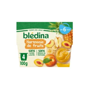 پوره میوه کاسه ای بلدین Bledina تولید فرانسه