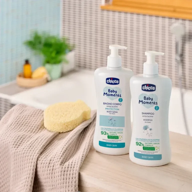 شامپو سر نوزاد چیکو 500 میل مدل Gentle Shampoo