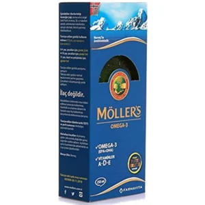 شربت امگا 3 مولرز Moller’s OMEGA 3 مناسب برای 3+ سال