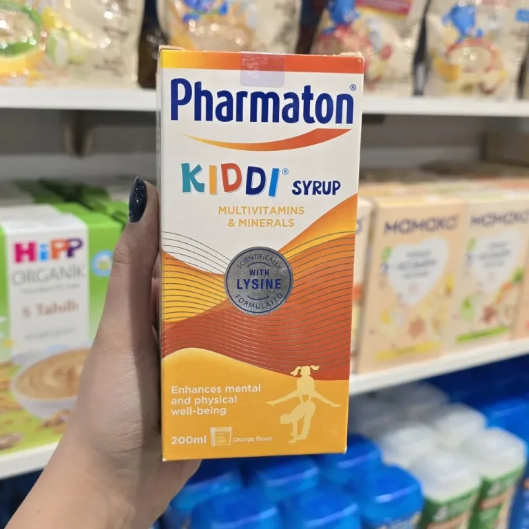 شربت مولتی ویتامین فارماتون Pharmaton برای 1+ سال تولید سوییس