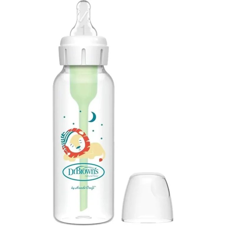 شیشه شیر طلقی طرحدار لاغر آپشن پلاس دکتر براون Dr Brown’s
