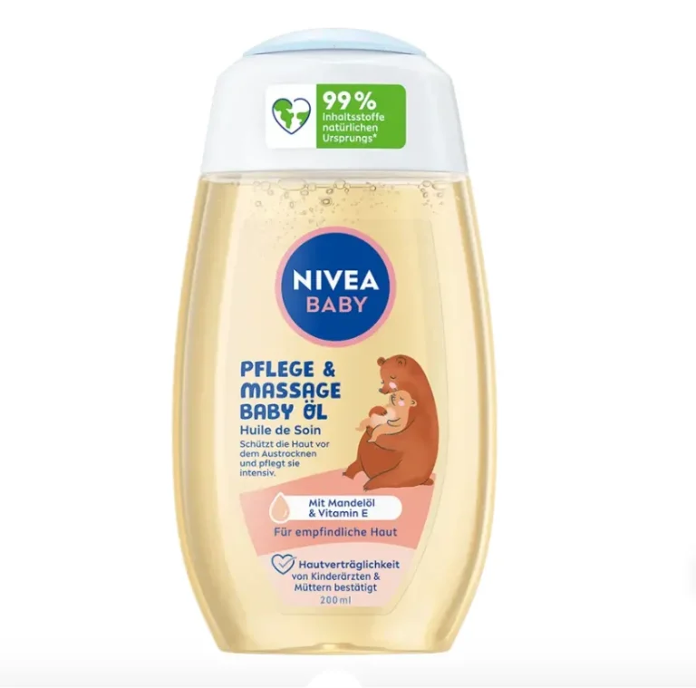 روغن مراقبتی و ماساژ بدن کودک نیوآ NIVEA